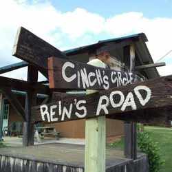 Riverside Motel Cabins And Beulah's Country Home - The roads in the campground are named after the grandkids, Cinch and Rein.