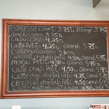 Aux P'tits Oignons - Cafe menu which is next door and attached with a passageway. - Delicatessen Near Me - Lévis, Quebec Aux P'tits Oignons - Cafe menu which is next door and attached with a passageway. - Delicatessen Near Me - Lévis, Quebec