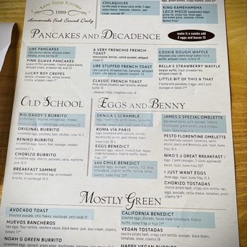 Denica's Real Food Kitchen - Menu - Breakfast & Brunch Near Me - Castro Valley, California
