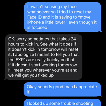 iRepairNM - This is when I told him that he broke my phone and he seems so eager to help. - Mobile Phone Repair Near Me - Albuquerque, New Mexico