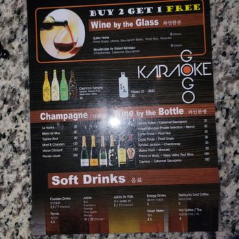 GoGo Karaoke Room - Menu - Karaoke Near Me - Las Vegas, Nevada GoGo Karaoke Room - Menu - Karaoke Near Me - Las Vegas, Nevada