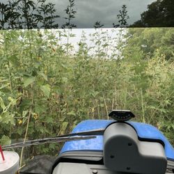 4G Tractor Mowing