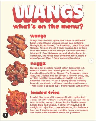 Menu photo 2 Wangs By Fury Los Banos, CA Menu photo 2 Wangs By Fury Los Banos, CA