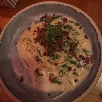 C as in Charlie - Oxbone cream pasta - Korean Near Me - New York, New York