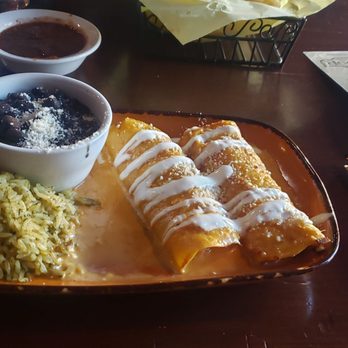 Madero 1899 - Enchiladas de mariscos with Chipotle cream sauce,one of my favorites! - Mexican Near Me - Fullerton, California Madero 1899 - Enchiladas de mariscos with Chipotle cream sauce,one of my favorites! - Mexican Near Me - Fullerton, California