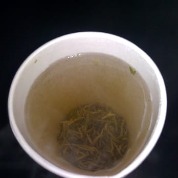Cartel Roasting - Green tea. This is the real deal you let it brew until the leaves fall to the bottom - Coffee & Tea Near Me - Tempe, Arizona
