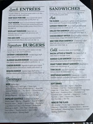 Menu photo 6 Gateway Restaurant & Lodge Three Rivers, CA Menu photo 6 Gateway Restaurant & Lodge Three Rivers, CA