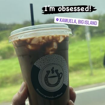 Country Grounds Coffee - Signature sip with oatmilk - Coffee & Tea Near Me - Waimea, Hawaii Country Grounds Coffee - Signature sip with oatmilk - Coffee & Tea Near Me - Waimea, Hawaii