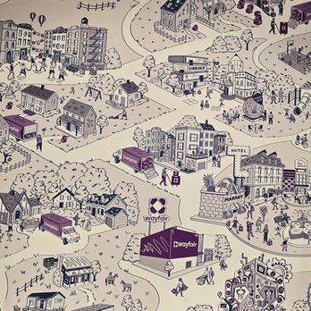 Wayfair - Wallpaper in restrooms - Department Stores Near Me - Wilmette, Illinois