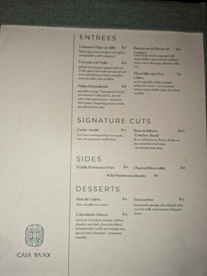 Menu photo 5 Casa Ya’ax Miami, FL