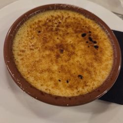 Grand Café Foy - Yes, it's a Creme Brulée. But it's also the first one I've ever had that's flavored with bergamot.