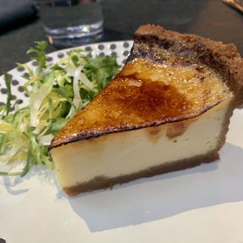 Aba - Orange Blossom Crème Brûlée Pie - if I could go back in time, I would not order this - Mediterranean Near Me - Austin, Texas