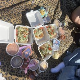 Fish and shrimp taco combo meals Fish and shrimp taco combo meals