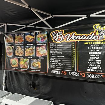 Tacos El Venado - Menu - Food Trucks Near Me - North Hollywood, California
