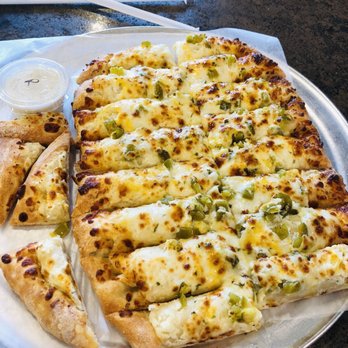Stageline Pizza - Jalapeño Popper Cheese Bread - Pizza Near Me - Lakeside, Montana Stageline Pizza - Jalapeño Popper Cheese Bread - Pizza Near Me - Lakeside, Montana