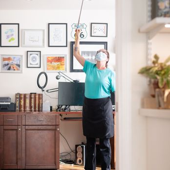 Completely Clean Home - From fans down to baseboards - everything gets dusted - every time - Home Cleaning Near Me