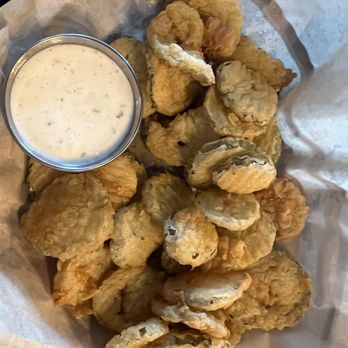 The Brass Tap - Fried pickles. A little too greasy. - Sports Bars Near Me - Reno, Nevada The Brass Tap - Fried pickles. A little too greasy. - Sports Bars Near Me - Reno, Nevada