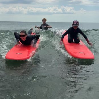 E Street Surf School - Party wave! - Surfing Near Me - Rye, New Hampshire
