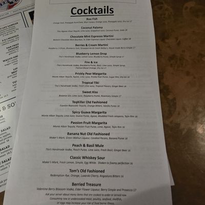 Menu photo 1 Tom's Oyster Bar Royal Oak, MI Menu photo 1 Tom's Oyster Bar Royal Oak, MI