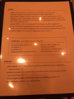 Menu photo 6 La Buca Portland, OR Menu photo 6 La Buca Portland, OR
