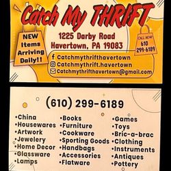 Catch My Thrift - Sign