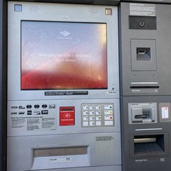 Bank of America Financial Center - A common message for one of their drive-through ATM machines
