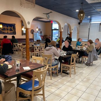 Holy Land Cafe - Back dining area - Middle Eastern Near Me - Lenexa, Kansas
