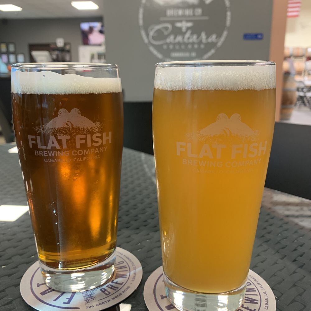 Flat Fish Brewing - Blonde and Hazy Hefeweizen - Breweries Near Me - Camarillo, California