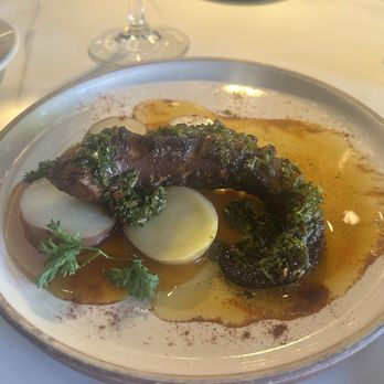 Ambue Restaurant - Octopus with AMAZING SAUCE - Latin American Near Me - Los Angeles, California