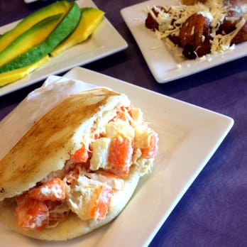 Arepas, Café & More - Chicken salad arepa. - Venezuelan Near Me - Altamonte Springs, Florida Arepas, Café & More - Chicken salad arepa. - Venezuelan Near Me - Altamonte Springs, Florida