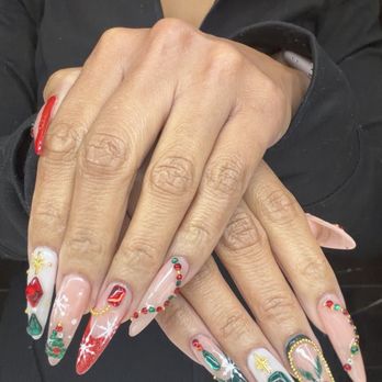 Blush Hour Nails & Spa - Festive nails - Nail Salons Near Me - San Diego, California Blush Hour Nails & Spa - Festive nails - Nail Salons Near Me - San Diego, California