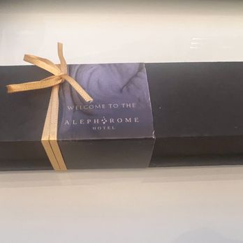Aleph Rome Hotel - Welcome gift - Hotels Near Me - Rome, RM Aleph Rome Hotel - Welcome gift - Hotels Near Me - Rome, RM