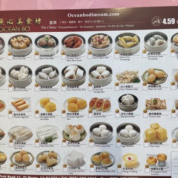 Ocean Bo - Menu as of 03/09/23 - Dim Sum Near Me - El Monte, California Ocean Bo - Menu as of 03/09/23 - Dim Sum Near Me - El Monte, California