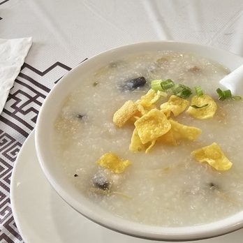 Auntie Kitchen - Preserved Egg and Pork Porridge (from Breakfast Special Order A) - Cantonese Near Me - San Gabriel, California Auntie Kitchen - Preserved Egg and Pork Porridge (from Breakfast Special Order A) - Cantonese Near Me - San Gabriel, California
