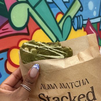Alma Matcha - matcha white chocolate chip cookie - Coffee & Tea Near Me - FORT LAUDERDALE, Florida
