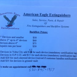 American Eagle Extinguishers & Backflows