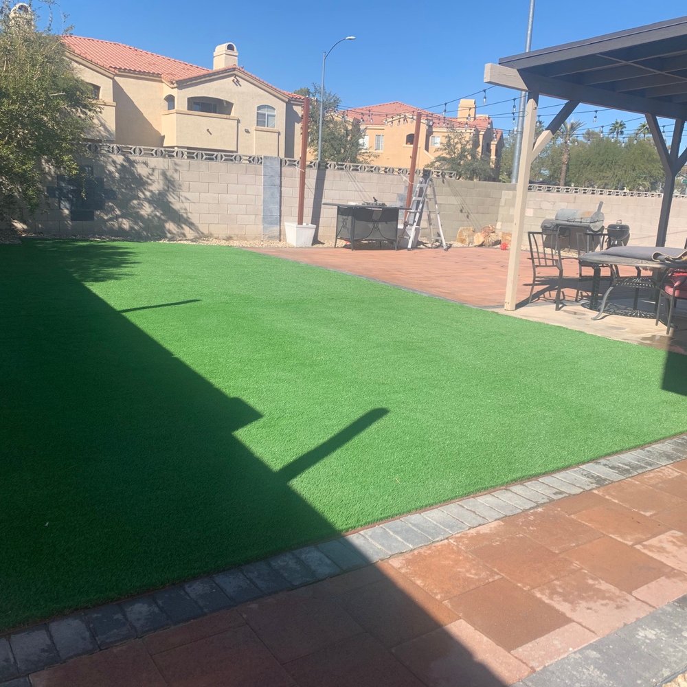 Vegas Landscapes - After - Artificial Turf Near Me Vegas Landscapes - After - Artificial Turf Near Me
