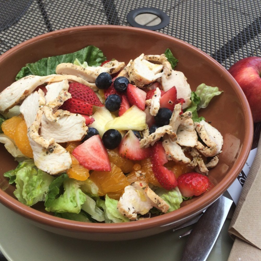 Panera Bread - Summertime Chicken Strawberry Poppyseed Salad - Sandwiches Near Me - Framingham, Massachusetts