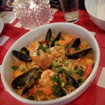 Cafe Amore Bistro - Pescatore in rose sauce for $50 - Cafes Near Me - Edmonton, Alberta