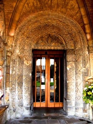 Malmesbury Abbey by null