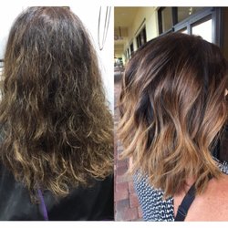 Colour Haze Studio - Wow! Lacey performed a miracle on my grown out, dull hair. I'm so happy with my cut/highlight/style!