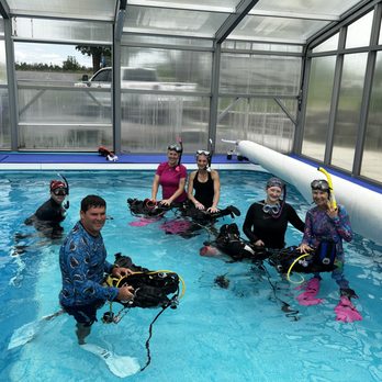 Adventure Divers - Open Water Diver Course - Adventure Divers' Pool - Scuba Diving Near Me - Omemee, Ontario Adventure Divers - Open Water Diver Course - Adventure Divers' Pool - Scuba Diving Near Me - Omemee, Ontario