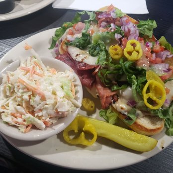 BANNERS Bar and Grill - Grilled Italian Sub and coleslaw - American Near Me - Lexington, Kentucky BANNERS Bar and Grill - Grilled Italian Sub and coleslaw - American Near Me - Lexington, Kentucky