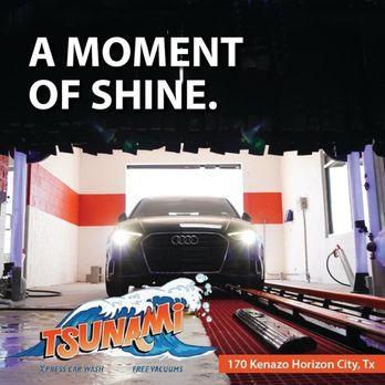 Tsunami Express Car Wash - Entrance tunnel - Car Wash Near Me - Horizon City, Texas Tsunami Express Car Wash - Entrance tunnel - Car Wash Near Me - Horizon City, Texas
