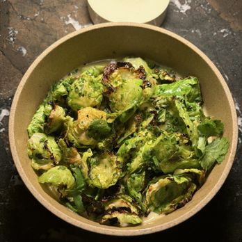 Manifest - Brussel sprouts. They are grilled on a skewer but served in a bowl on a bed of coconut curry. Delicious! - Barbers Near Me - Washington, DC, District of Columbia Manifest - Brussel sprouts. They are grilled on a skewer but served in a bowl on a bed of coconut curry. Delicious! - Barbers Near Me - Washington, DC, District of Columbia