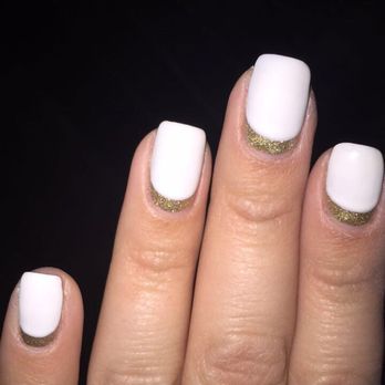 Cosmo Nail Bar - Reverse french - Nail Salons Near Me - Washington, DC, District of Columbia