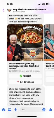 Guy Fieri's Branson Kitchen + Bar by null