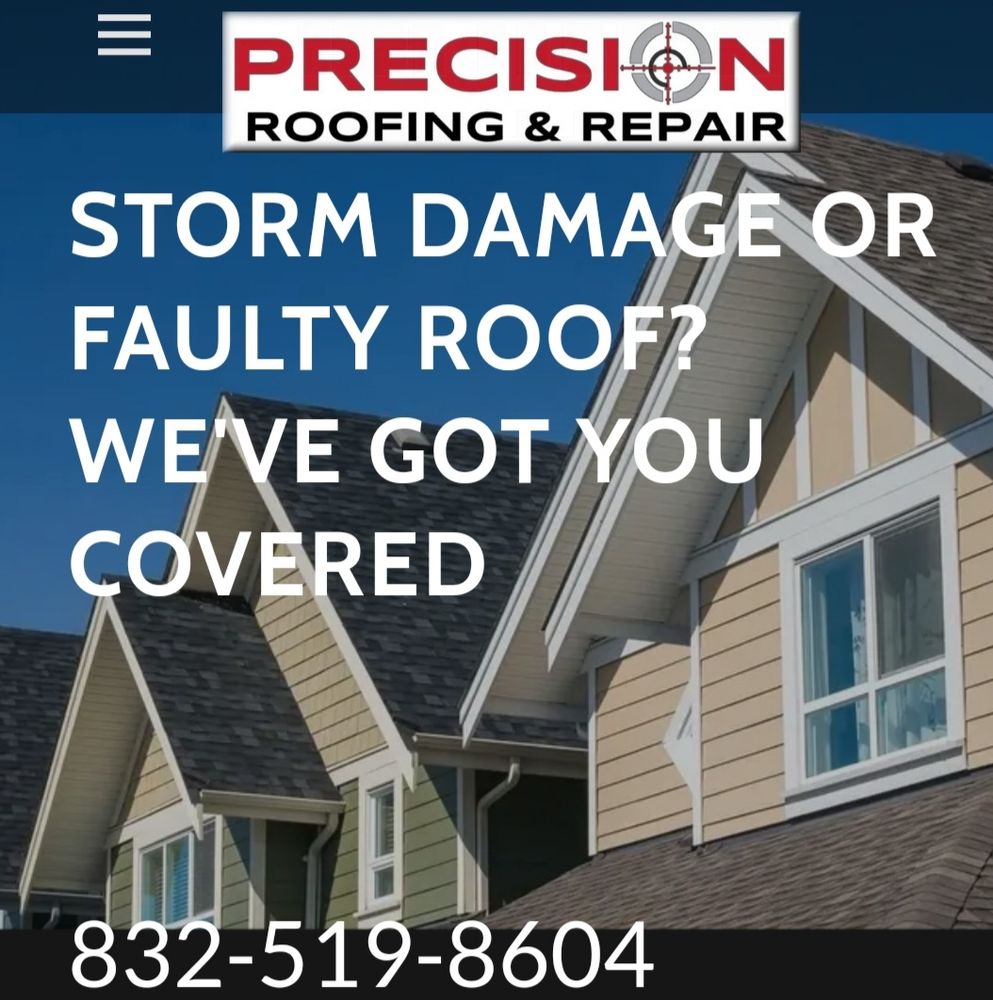 Slide of Precision Roofing and Repair