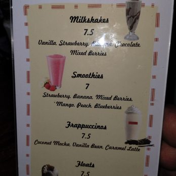 Pelton Cafe - Shakes menu - Breakfast & Brunch Near Me - San Leandro, California
