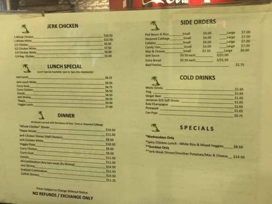 Menu photo 3 3-D's Jerk Chicken Chicago, IL